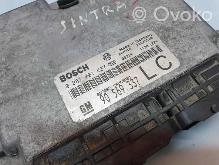 Opel Sintra Calculateur moteur ECU 90569337LC