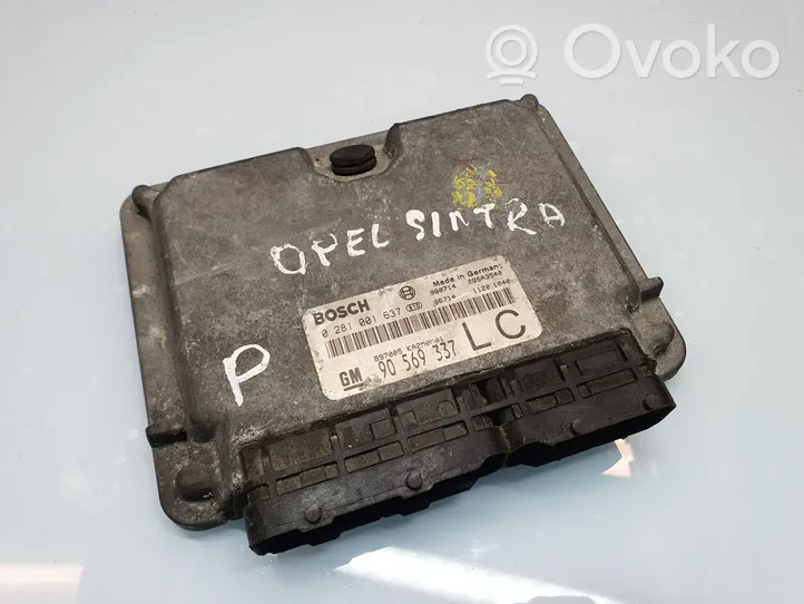 Opel Sintra Calculateur moteur ECU 90569337LC