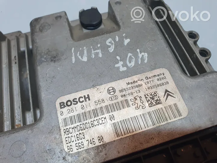 Peugeot 407 Sterownik / Moduł ECU 9656974680