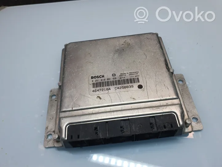 Lancia Lybra Sterownik / Moduł ECU 46472184