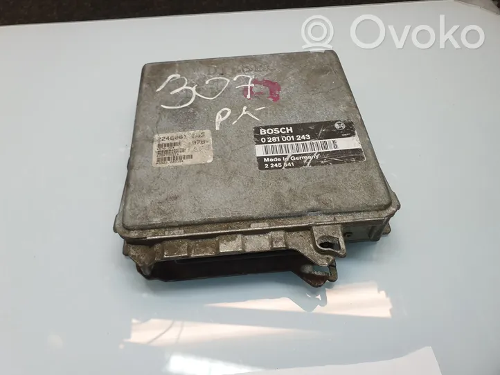 BMW 3 E36 Calculateur moteur ECU 0281001243