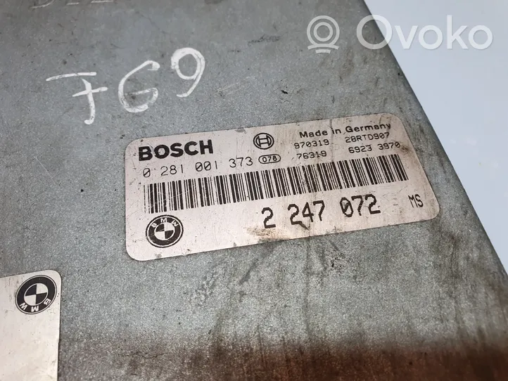 BMW 5 E39 Calculateur moteur ECU 0281001373