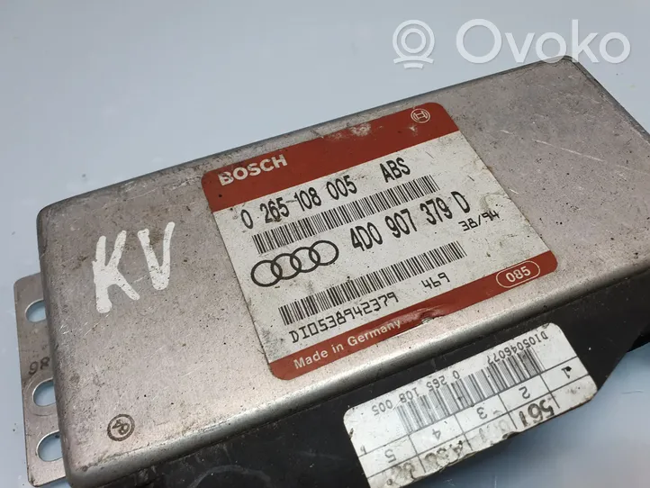 Audi A4 S4 B5 8D Centralina/modulo ABS 0265108005