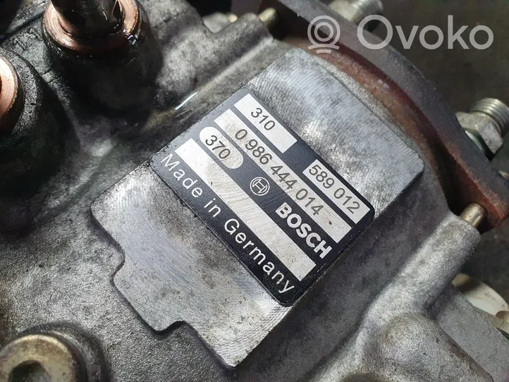 Opel Zafira A Fuel injection high pressure pump 0986444014