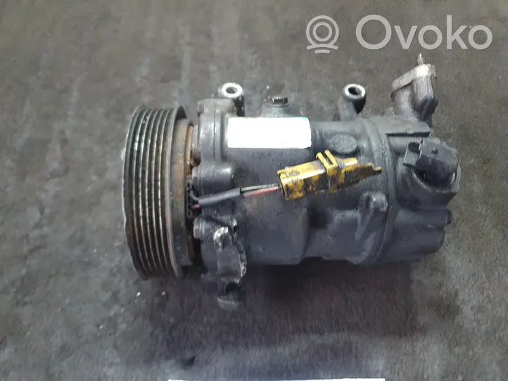 Peugeot 207 CC Ilmastointilaitteen kompressorin pumppu (A/C) 9659875780