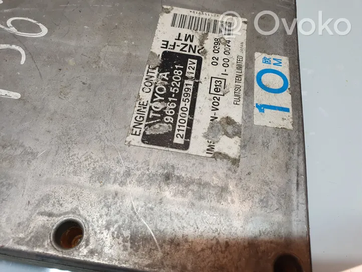 Toyota Yaris Sterownik / Moduł ECU 2110005991