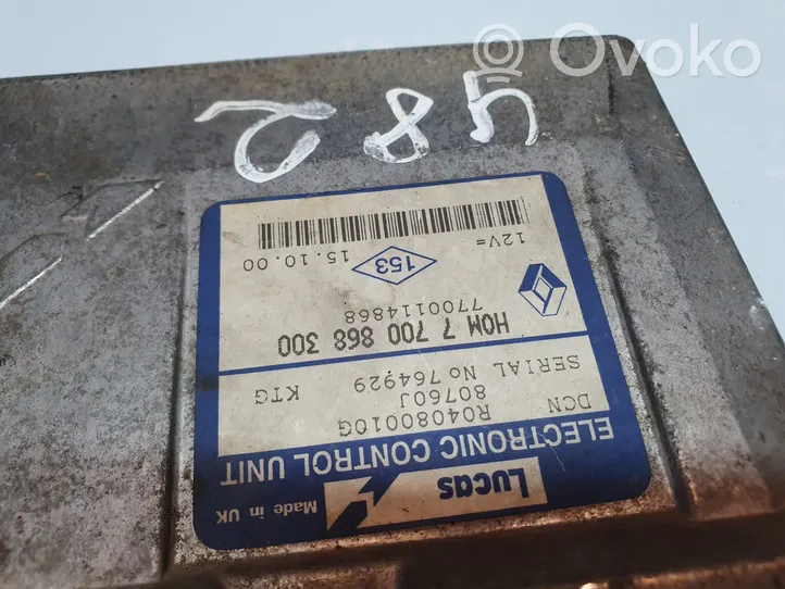 Renault Kangoo I Sterownik / Moduł ECU HOM7700868300