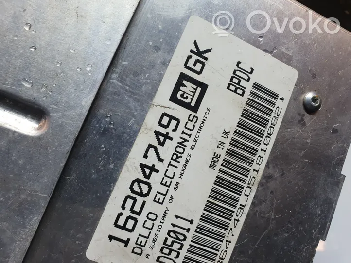 Opel Corsa C Sterownik / Moduł ECU 16204749