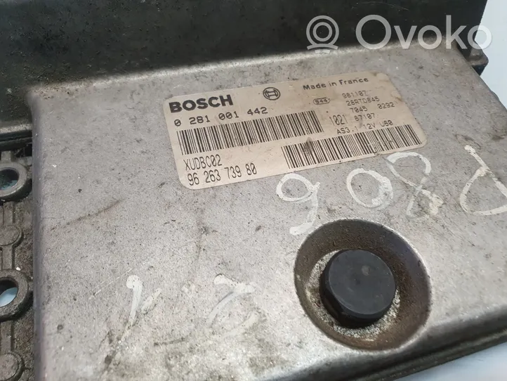 Peugeot 806 Sterownik / Moduł ECU 9626373980