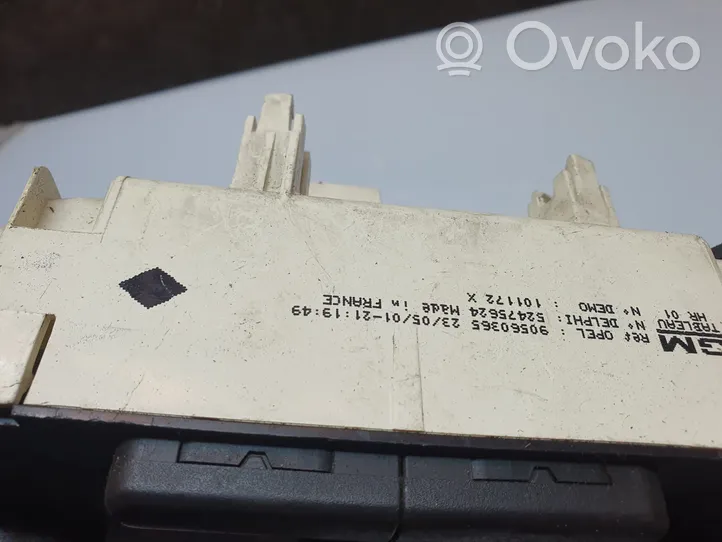 Opel Astra G Climate control unit 1016019001