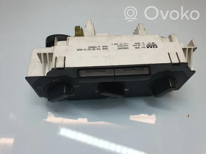 Opel Astra G Climate control unit 90560365