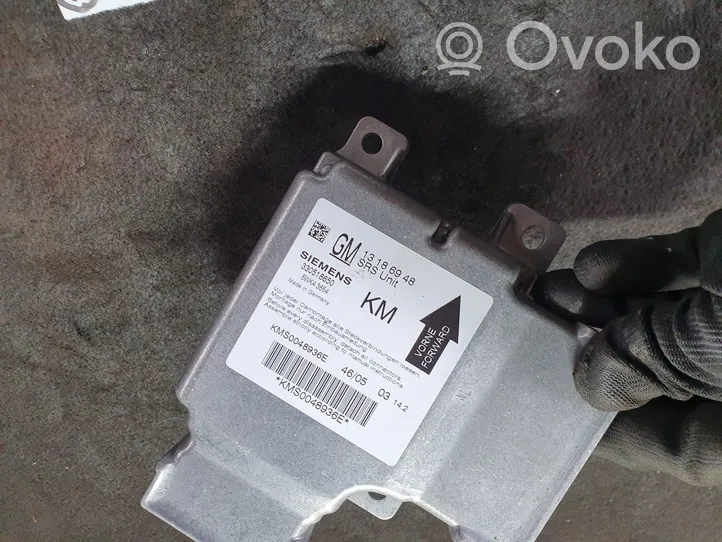 Opel Vectra C Module de contrôle airbag 13186948