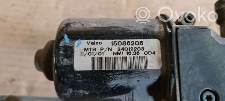 Chevrolet TrailBlazer Motor y varillaje del limpiaparabrisas delantero 15086206