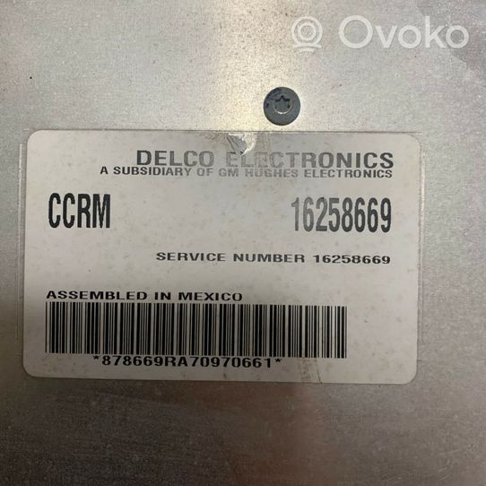 Cadillac DeVille Other control units/modules 16258669