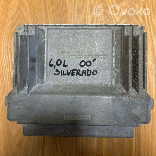 Chevrolet Silverado Calculateur moteur ECU 09354896