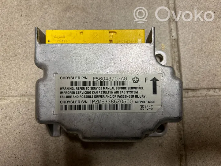 Dodge RAM Sterownik / Moduł Airbag P56043707AG