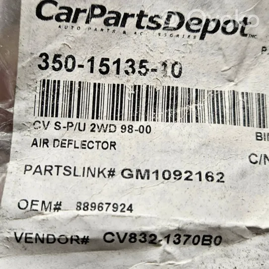 Chevrolet S10 PickUp Paraurti anteriore GM1092162