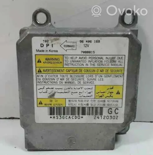 Daewoo Kalos Module de contrôle airbag 96406169