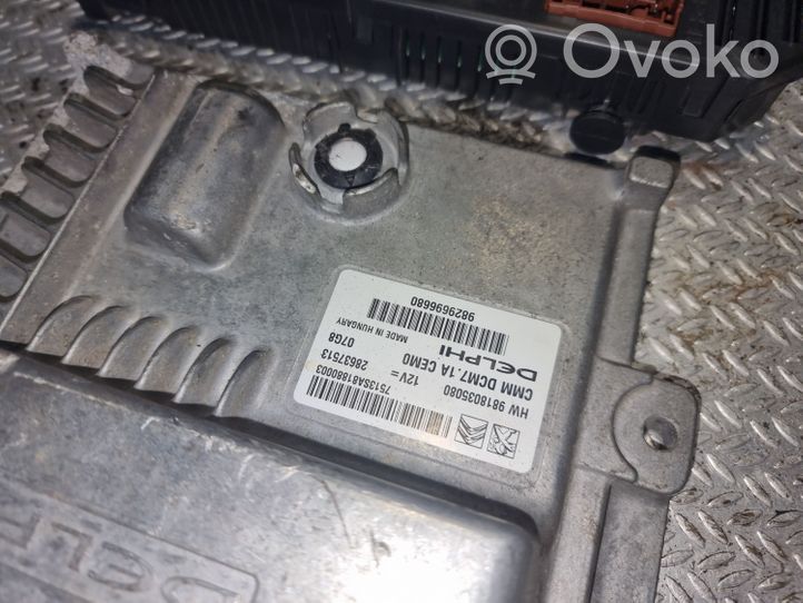 Toyota Proace Kit centralina motore ECU e serratura HW9818035080