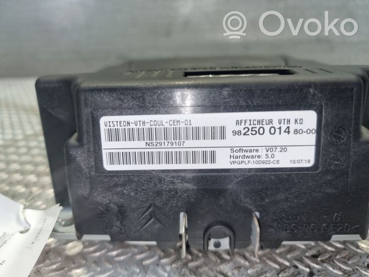 Toyota Proace Schermo del visore a sovrimpressione 982500148000