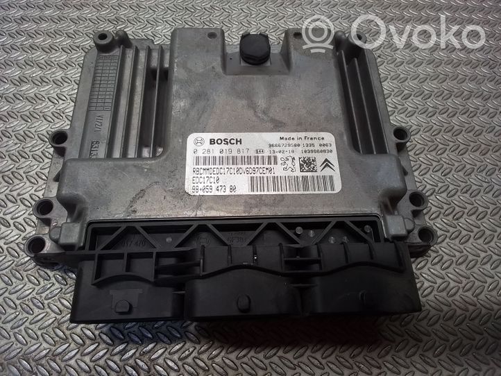 Peugeot Partner Calculateur moteur ECU 0281019817