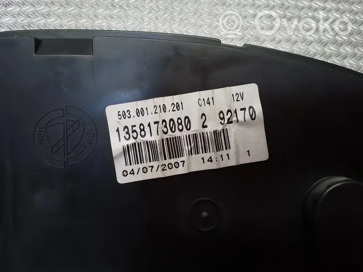 Peugeot Boxer Speedometer (instrument cluster) 1358173080