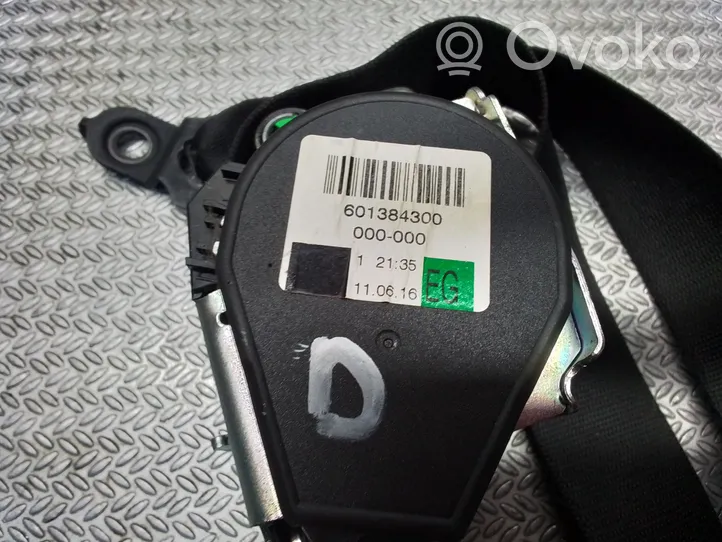 Volkswagen Crafter Cintura di sicurezza anteriore 601384300