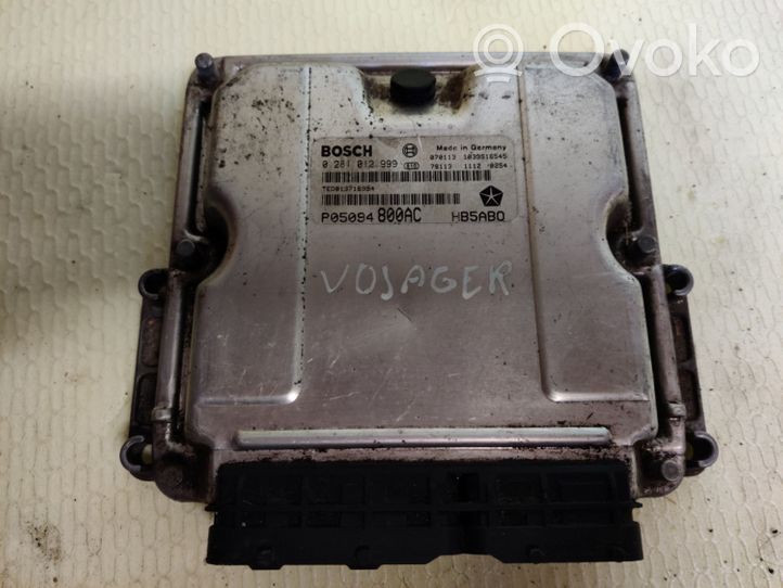 Chrysler Voyager Engine control unit/module 0281012999