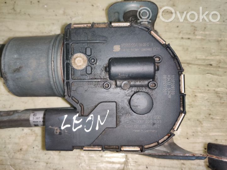 Seat Leon (1P) Motor y varillaje del limpiaparabrisas delantero 3397020018