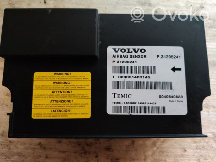 Volvo XC60 Module de contrôle airbag P31295241