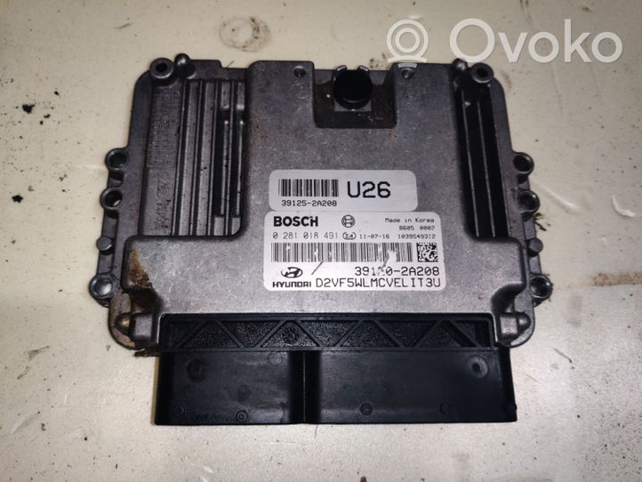 Hyundai i40 Dzinēja vadības bloks 391252A208