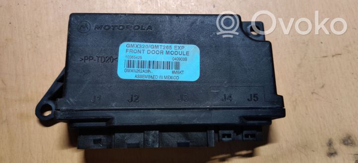 Cadillac SRX Door control unit/module 10365429