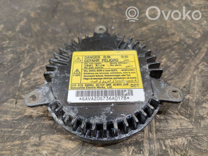 Cadillac DeVille Sterownik / moduł świateł Xenon GAVA20G736A0178