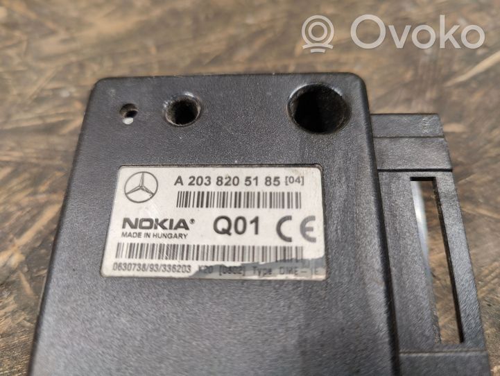 Mercedes-Benz ML W163 Phone control unit/module A2038205185