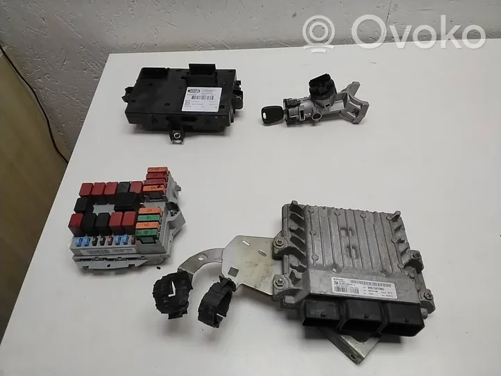 Citroen Jumper Engine ECU kit and lock set 9691551980