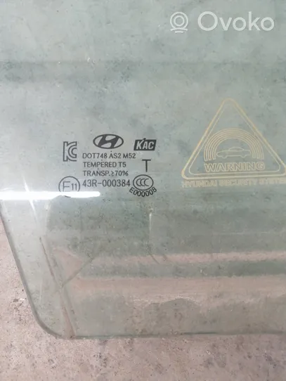 Hyundai i40 Pagrindinis priekinių durų stiklas (keturdurio) 43R000384