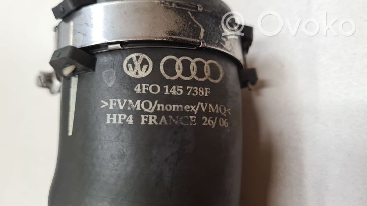 Audi A6 S6 C6 4F Wąż / Rura intercoolera 4F0145738F