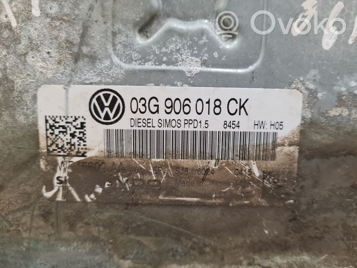 Volkswagen PASSAT B6 Calculateur moteur ECU 03G906018CK