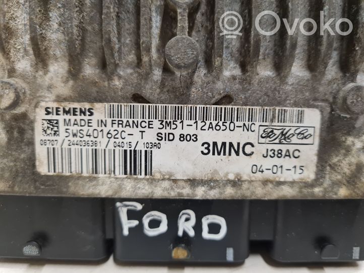 Ford Focus C-MAX Sterownik / Moduł ECU 3M5112A650NC