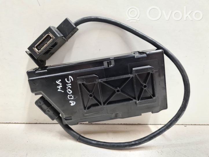 Skoda Octavia Mk2 (1Z) Controllo multimediale autoradio 5N0035342E