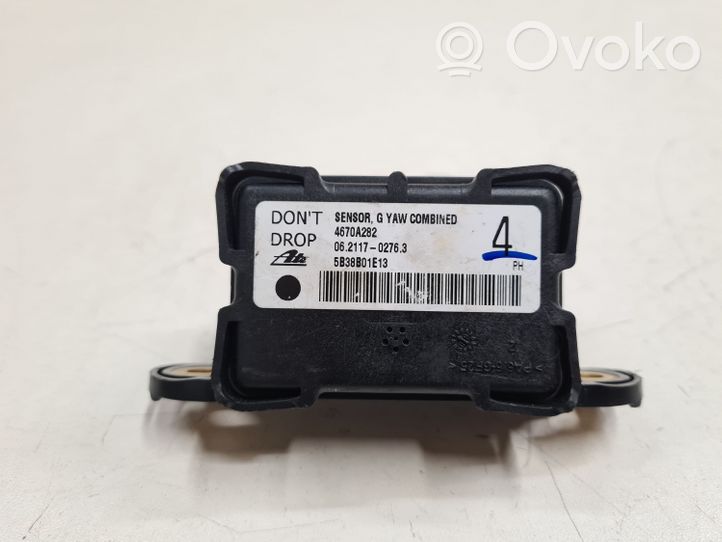 Mitsubishi Outlander ESP acceleration yaw rate sensor 4670A282