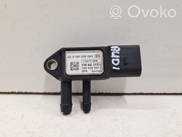 Audi A4 S4 B8 8K Sensore di pressione dei gas di scarico 0281006083