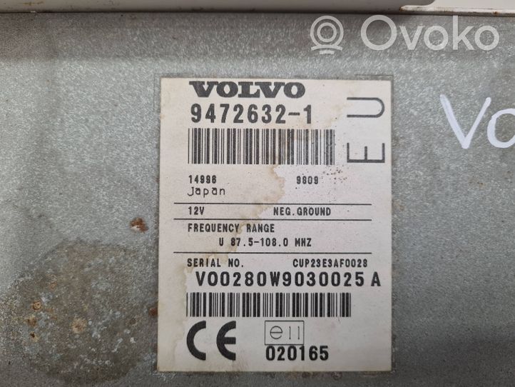 Volvo S80 GPS navigation control unit/module 94726321