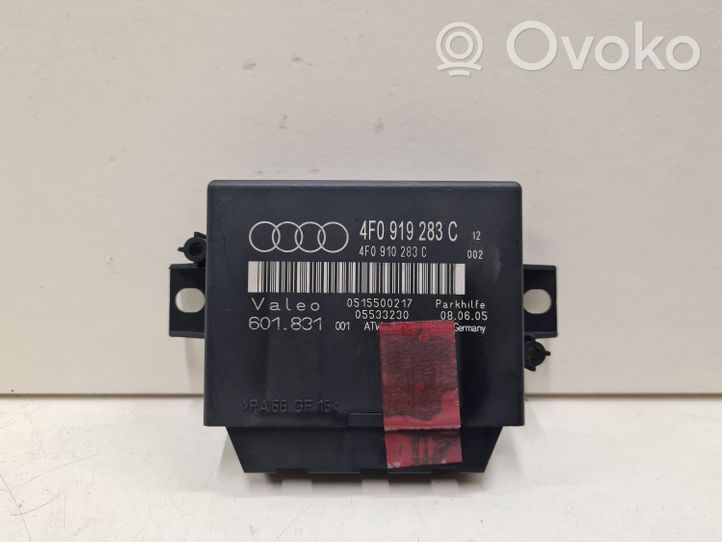 Audi A6 S6 C6 4F Pysäköintitutkan (PCD) ohjainlaite/moduuli 4F0919283C