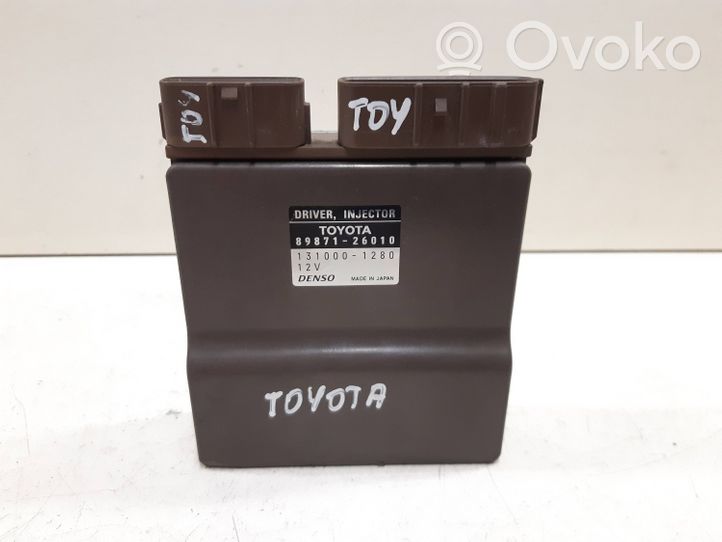 Toyota RAV 4 (XA20) Sterownik / Moduł wtrysków 8987126010