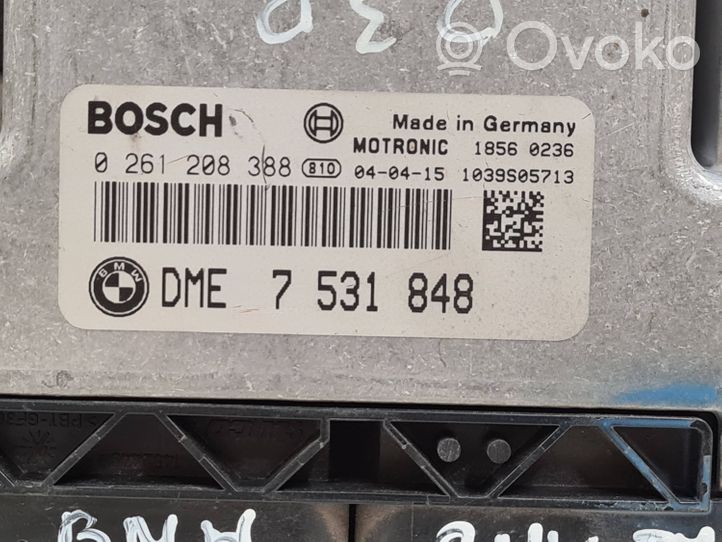 BMW 3 E46 Sterownik / Moduł ECU 7531848