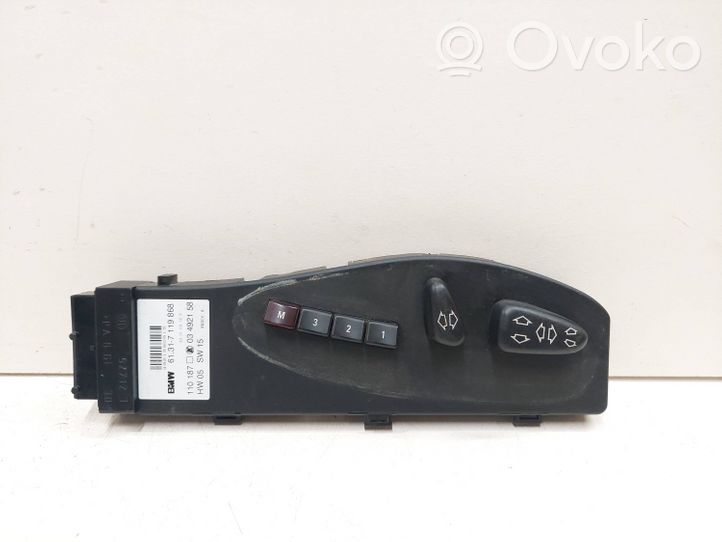 BMW X5 E53 Seat control switch 61317119868
