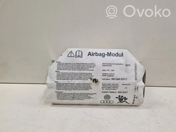 Audi A8 S8 D3 4E Airbag de passager 4E0880203C