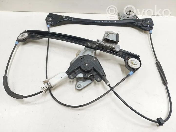 BMW 3 E46 Alzacristalli della portiera anteriore con motorino 83620640