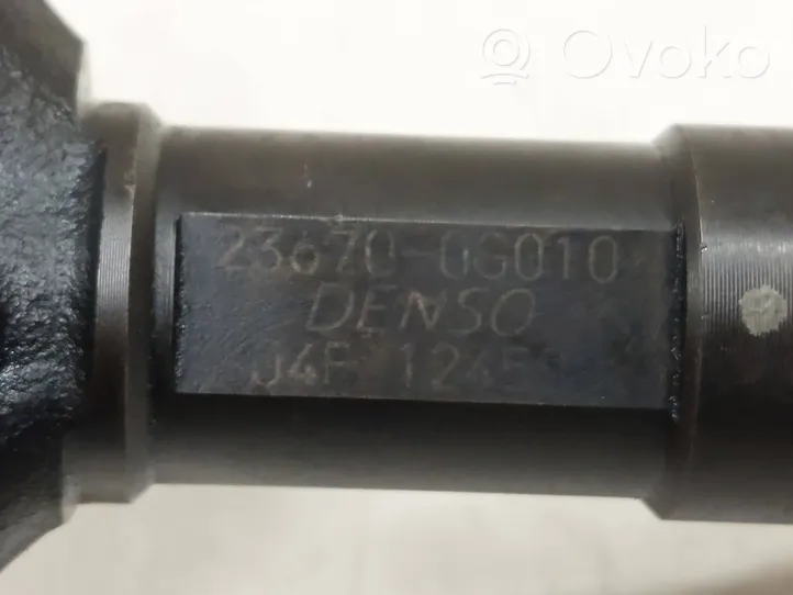 Toyota Corolla Verso E121 Inyector de combustible 236700G010